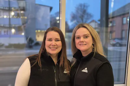 Rådgivere Marion og Lisa i Ørland Sparebank